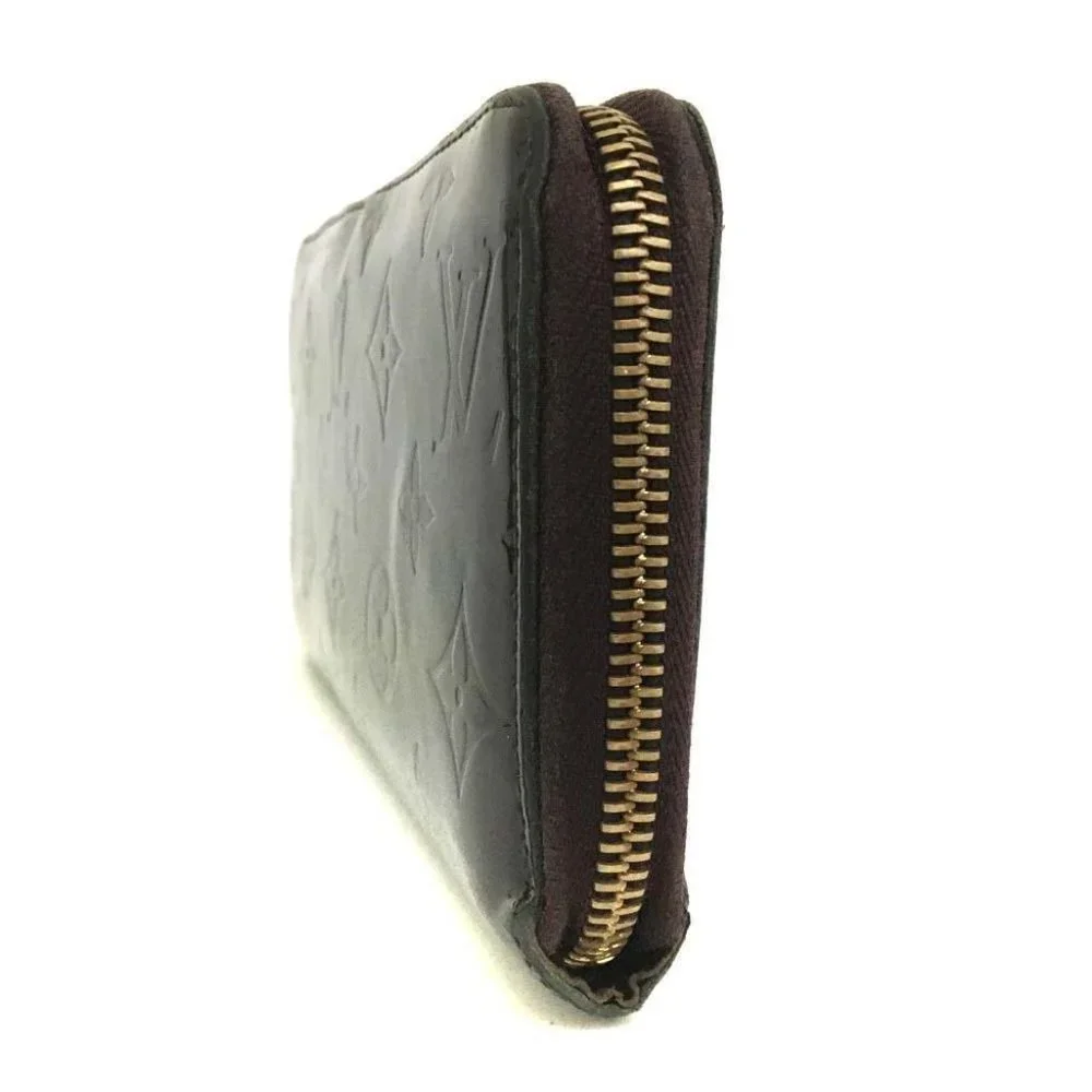 Louis Vuitton Wallet Long Patent Zippy Zip Around Enamel Leather Verni - Picture 2 of 8
